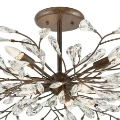 Crislett Multi-Light Semi Flush Mount Ceiling Light