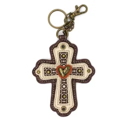 Cross Faith Collection by Chala Handbags, Keychain, Wallet