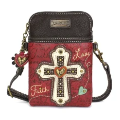 Cross Faith Collection by Chala Handbags, Keychain, Wallet