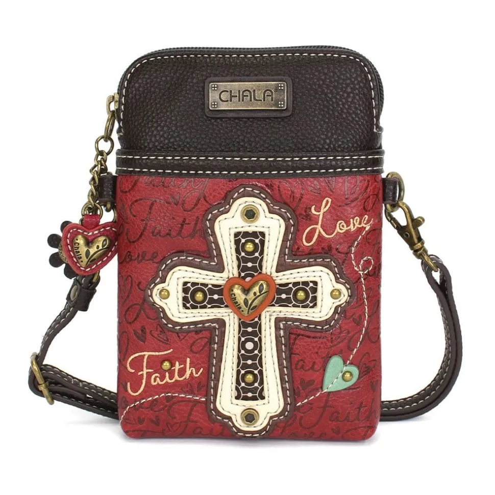 Cross Faith Collection by Chala Handbags, Keychain, Wallet