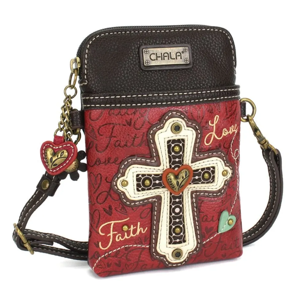 Cross Faith Collection by Chala Handbags, Keychain, Wallet