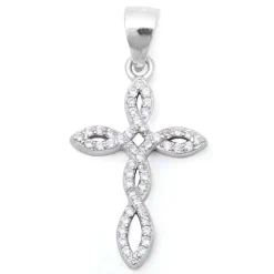 Cross Necklace Pendant Sterling Silver