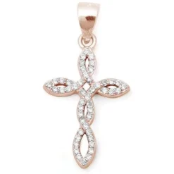 Cross Necklace Pendant Sterling Silver