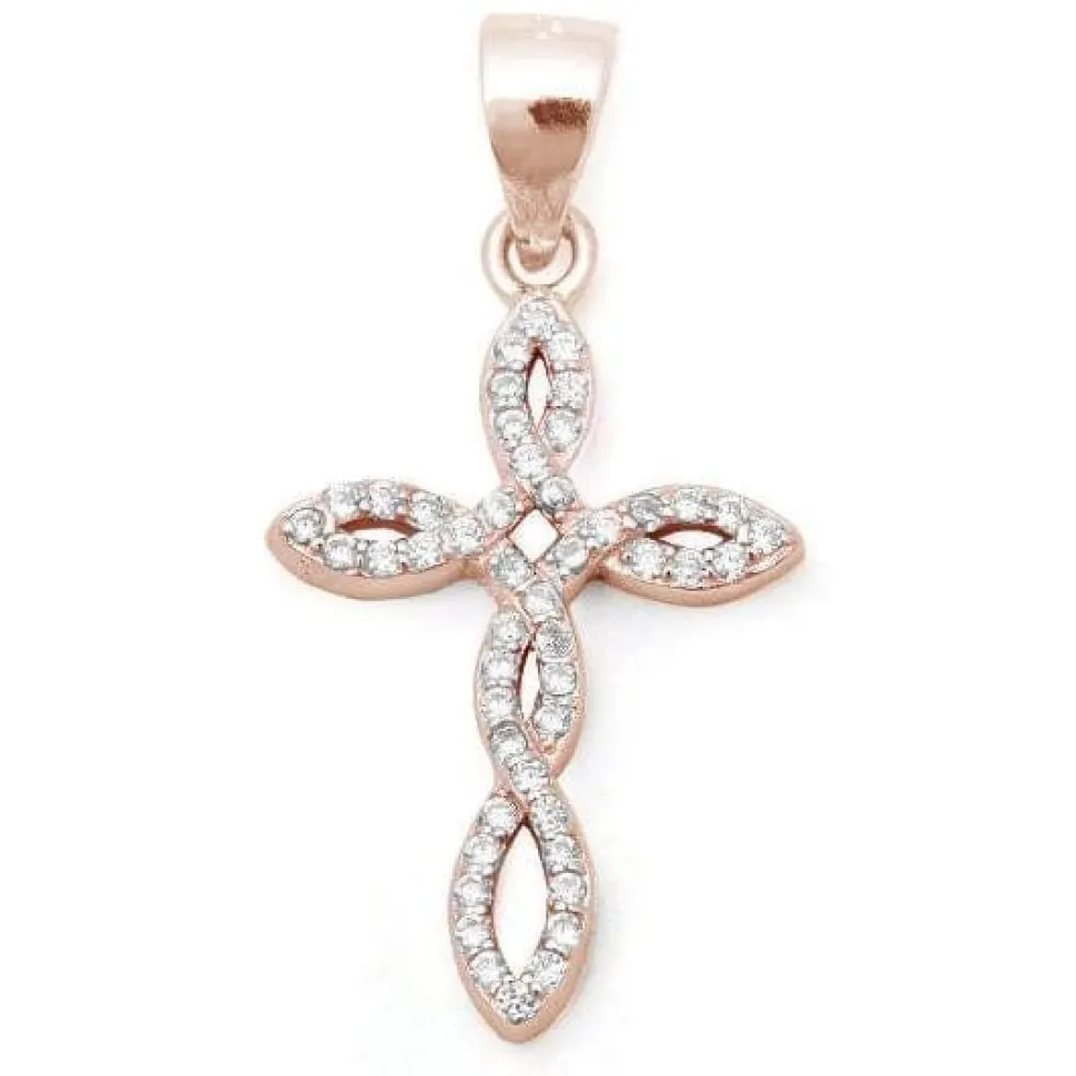Cross Necklace Pendant Sterling Silver