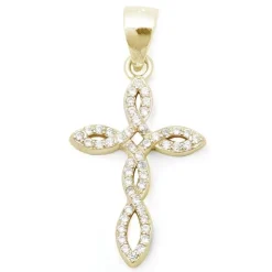 Cross Necklace Pendant Sterling Silver