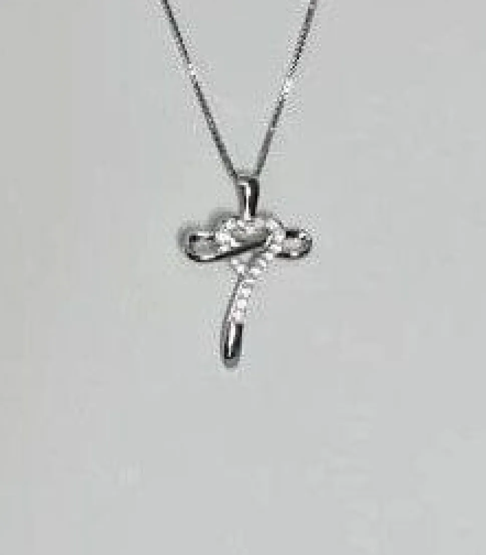 Cross Necklace Pendant Sterling Silver
