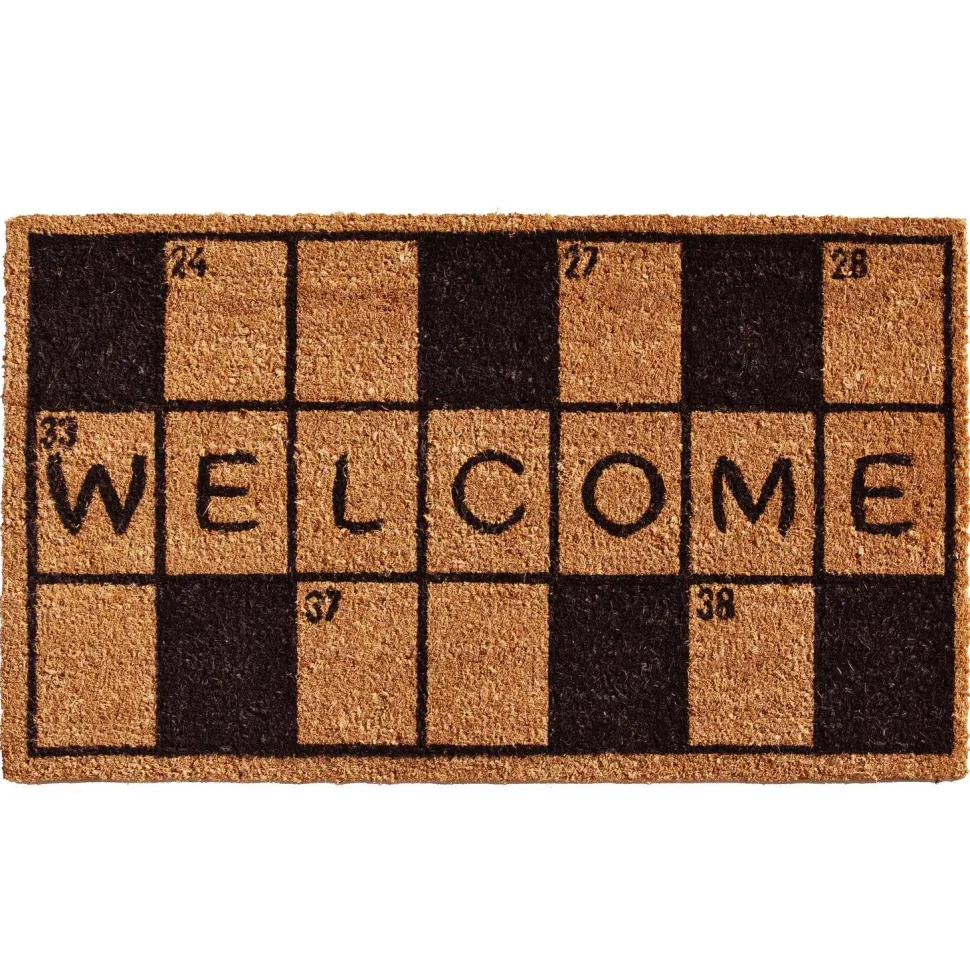 Crossword or Scrabble Lover's Welcome Doormat