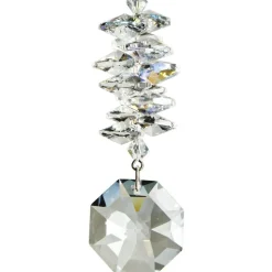 Crystal Cascade - Heart & Ice Suncatchers