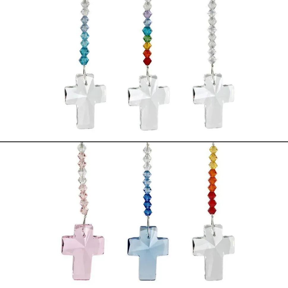 Crystal Cross Rainbow Maker/Suncatcher