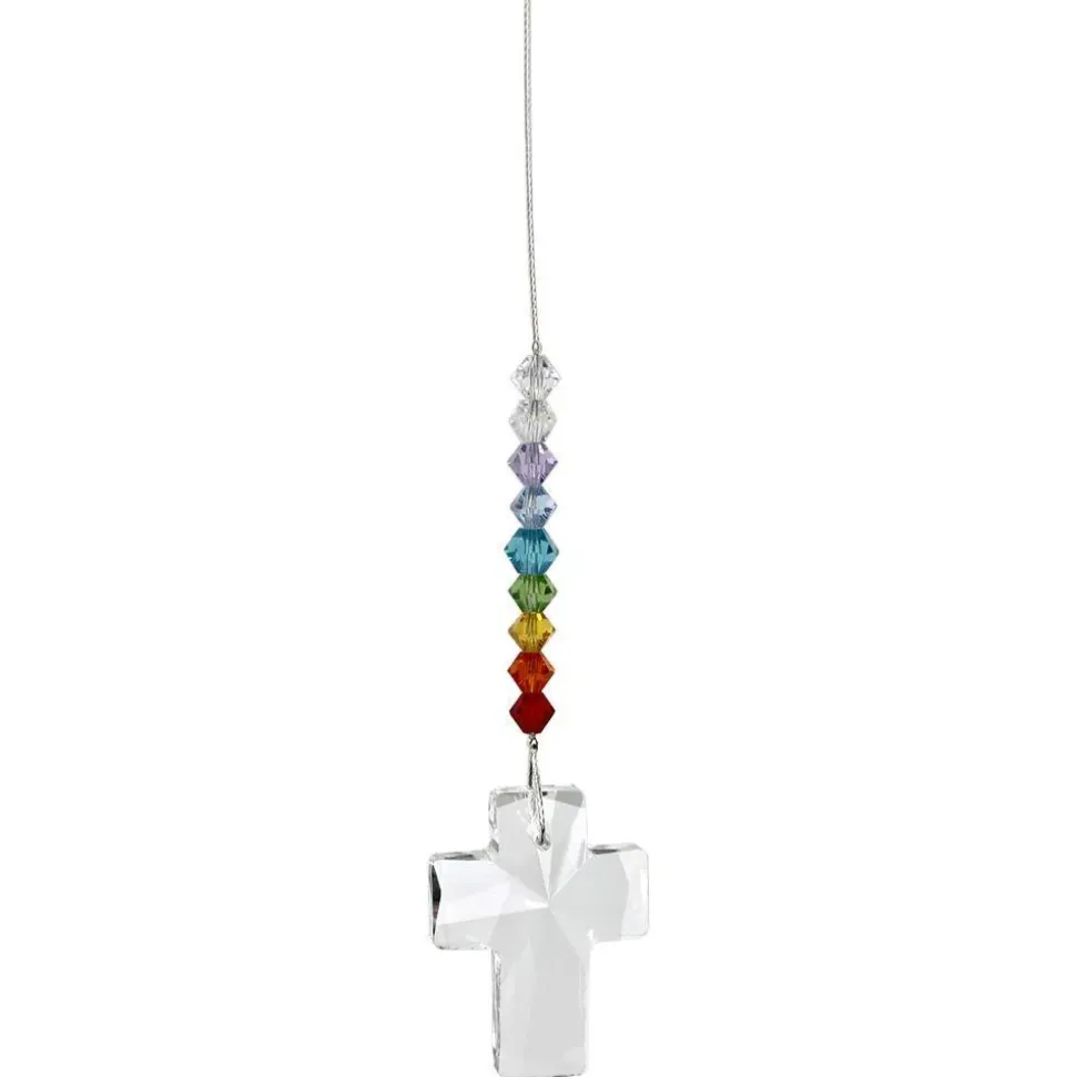 Crystal Cross Rainbow Maker/Suncatcher