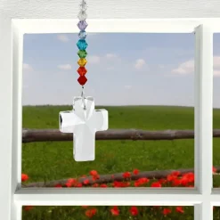 Crystal Cross Rainbow Maker/Suncatcher