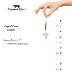 Crystal Cross Rainbow Maker/Suncatcher