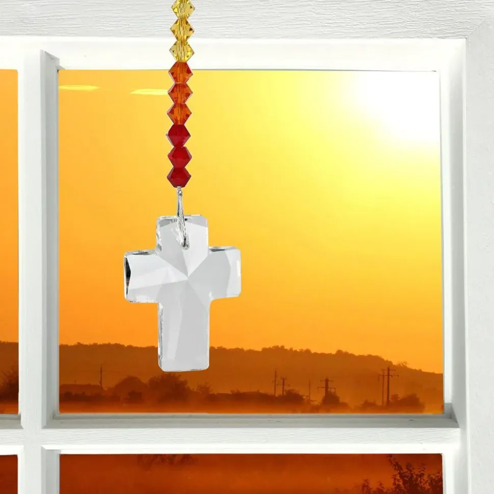 Crystal Cross Rainbow Maker/Suncatcher