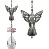 Crystal Fantasy Suncatchers- Angel, Fairy, Winged Heart