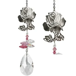 Crystal Fantasy Suncatchers- Angel, Fairy, Winged Heart