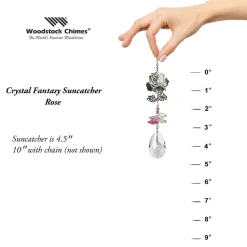 Crystal Fantasy Suncatchers- Angel, Fairy, Winged Heart