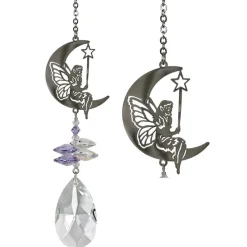 Crystal Fantasy Suncatchers- Angel, Fairy, Winged Heart