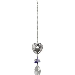 Crystal Fantasy Suncatchers- Angel, Fairy, Winged Heart