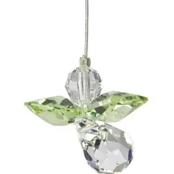 Crystal Guardian Angel Suncatchers in Birthstone