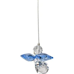 Crystal Guardian Angel Suncatchers in Birthstone