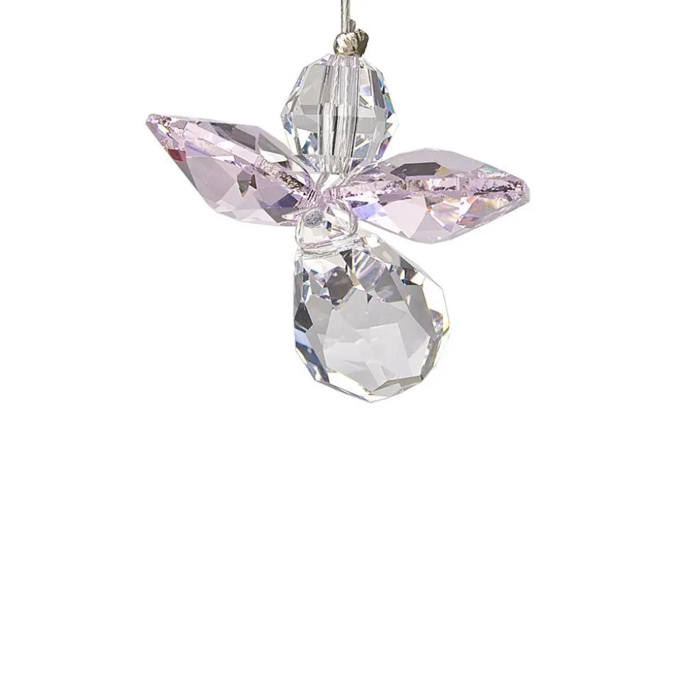 Crystal Guardian Angel Suncatchers in Birthstone