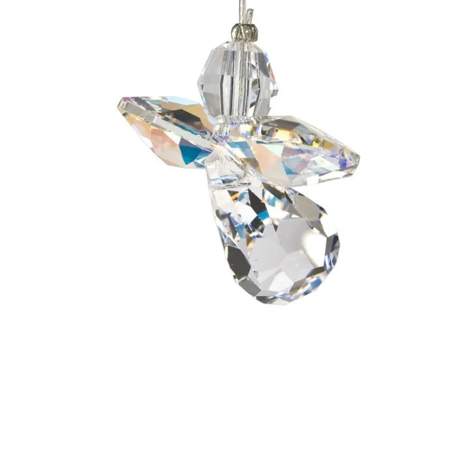 Crystal Guardian Angel Suncatchers in Birthstone