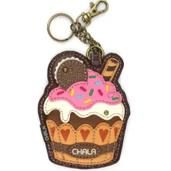 Cupcake Chala Keychain Coinpurse Vegan