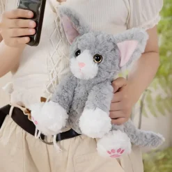 Curly Coat Devon Rex Plush Kitty Cat