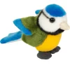 Cute Plush Blue Tit 12 cm Stuffed Animal by Teddy Hermann Fine Quality