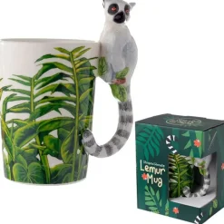 3D Ring Tailed Lemur Rainforest Mug