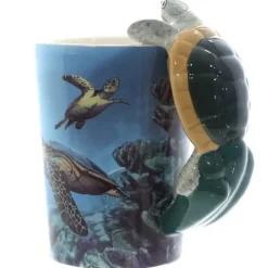 3D Underwater Sea Turtle Mug