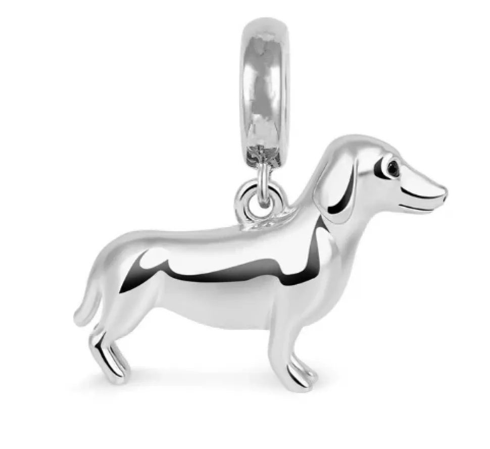 Dachshund 925 Sterling Silver Charm Collection