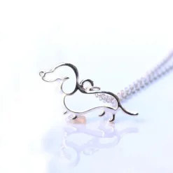 Dachshund Fashion Necklaces in silver or gold plated! SO CUTE!