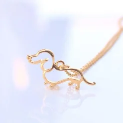 Dachshund Fashion Necklaces in silver or gold plated! SO CUTE!