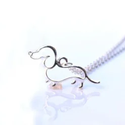Dachshund Fashion Necklaces in silver or gold plated! SO CUTE!