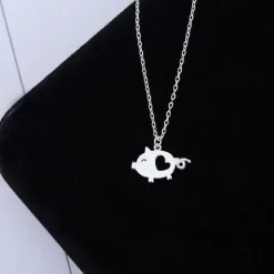 Dainty Pigs with Hearts Jewelry