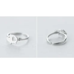 Dainty Pigs with Hearts Jewelry