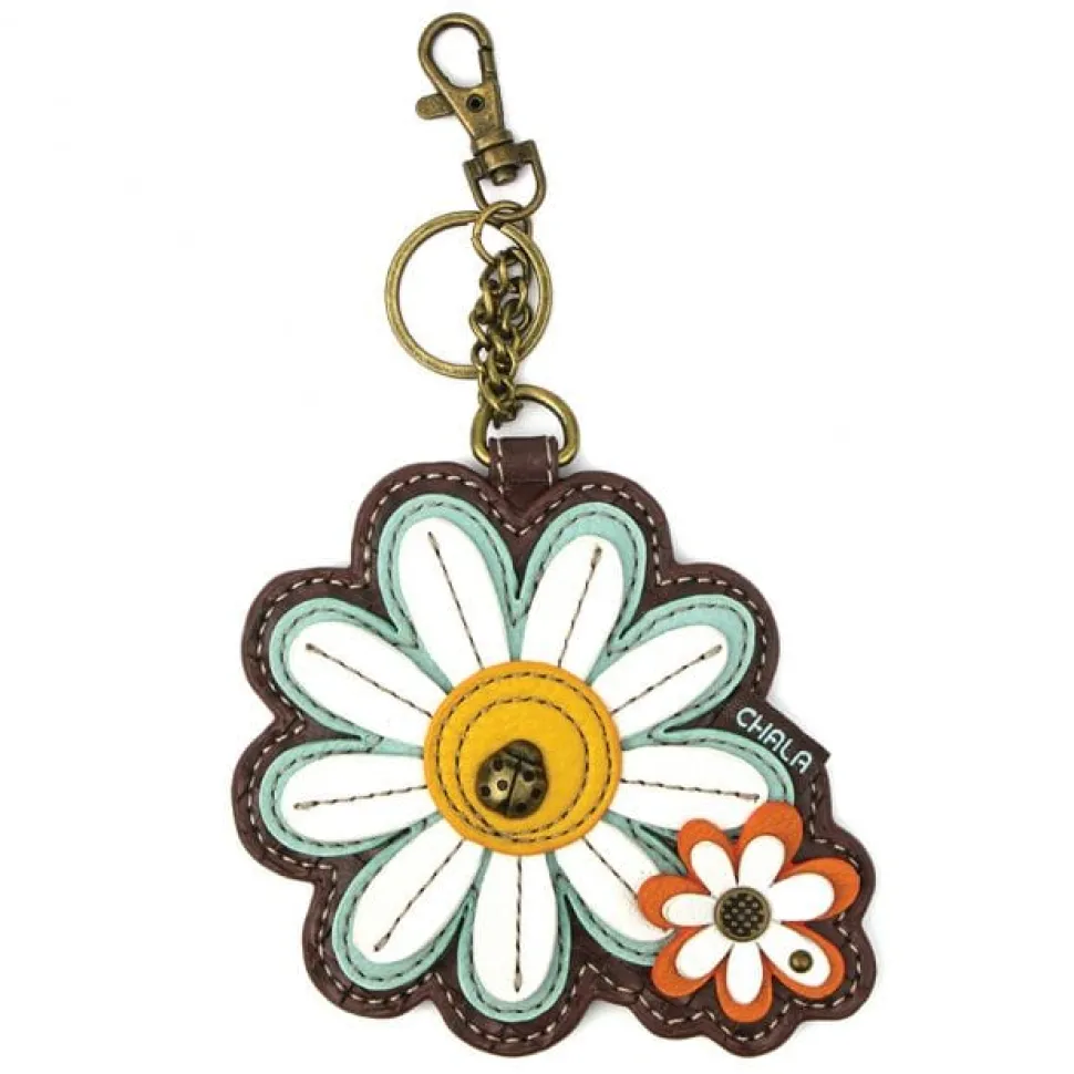 Daisy collection /Key Chain Coin Purse by Chala