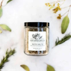 Dead Sea Salts, Clay, Eucalyptus and Charcoal Detoxifying Bath Salt Soak