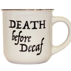 Death Before Decaf Funny Coffee Lover's Mug *