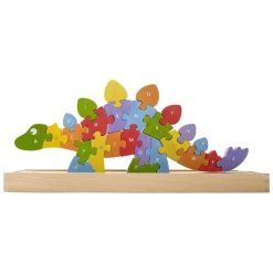 Dinosaur A-Z-Puzzle Toy, Eco Friendly, Vegan
