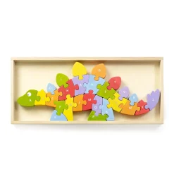 Dinosaur A-Z-Puzzle Toy, Eco Friendly, Vegan