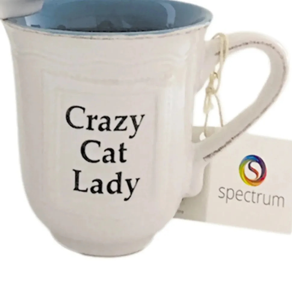 Dog & Cat Lover Mugs by Blue Sky Clayworks Dog Mom/ I Love My Grandog/Crazy Cat Lady