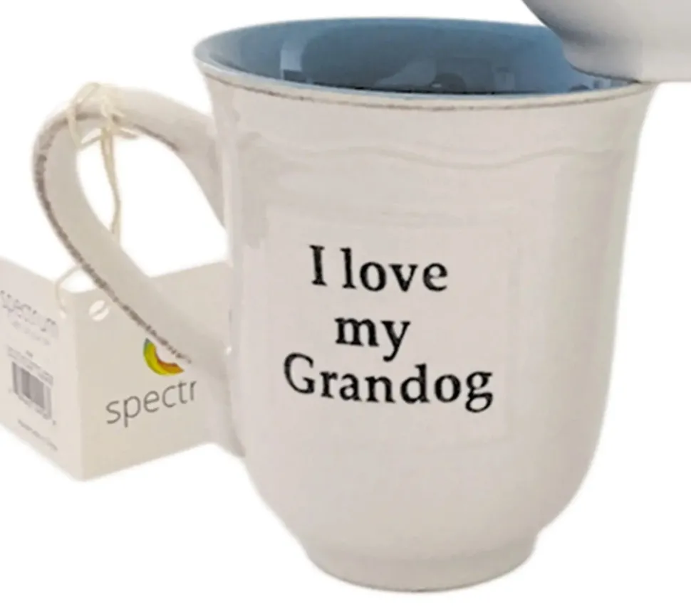 Dog & Cat Lover Mugs by Blue Sky Clayworks Dog Mom/ I Love My Grandog/Crazy Cat Lady