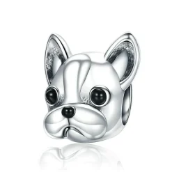 Dog Charm Collection Pandora Style Charms Sterling Silver Boston, Frenchie, Chi, Schnauzer, Puppy