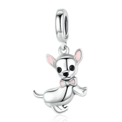 Dog Charm Collection Pandora Style Charms Sterling Silver Boston, Frenchie, Chi, Schnauzer, Puppy