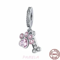 Dog Charm Collection Pandora Style Charms Sterling Silver Boston, Frenchie, Chi, Schnauzer, Puppy