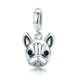 Dog Charm Collection Pandora Style Charms Sterling Silver Boston, Frenchie, Chi, Schnauzer, Puppy