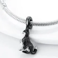 Dog Charm Collection Pandora Style Charms Sterling Silver Boston, Frenchie, Chi, Schnauzer, Puppy