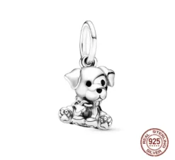 Dog Charm Collection Pandora Style Charms Sterling Silver Boston, Frenchie, Chi, Schnauzer, Puppy